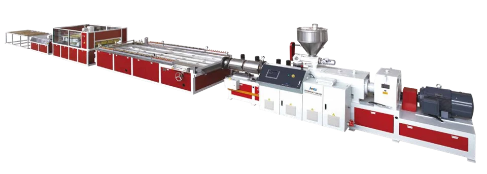 Rijit PVC/WPC kapı ekstrüzyon hattı